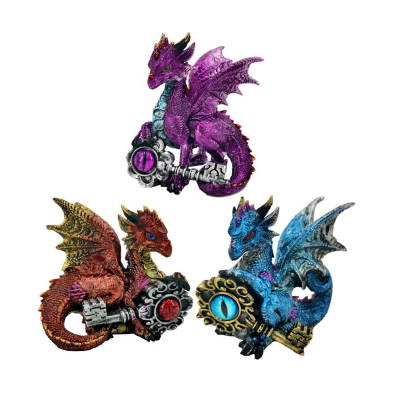 Set mit 3 Dark Legends Key of Power Dragon