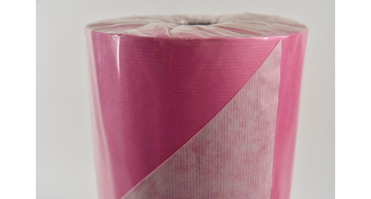 Pakpapier donkerroze 12 kg natuur witkraft 60 cm 50gr