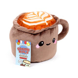 Foodiemals Cappuccino Plüsch-Türstopper