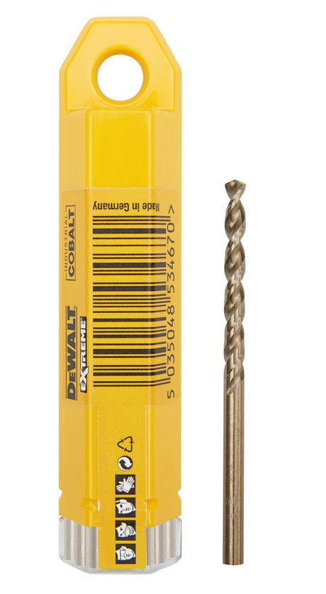 Dewalt Zubehör HSS Industrie-Kobalt-Metallbohrer 3,2 mm – DT4921-QZ
