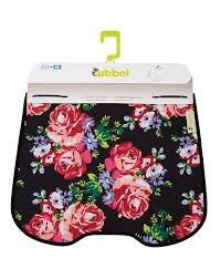 Qibbel Styling Set Windschutzscheibe Rosen schwarz