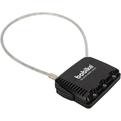 Bobike Mini -Kombinationsschloss - schwarz, 20 cm