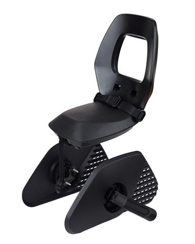 Bobike Kindersitz hinter einem Junior schwarz - Mik-HD