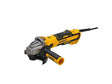 Dewalt hoekvermaler 125mm 1700w dwe4369 bl aanpassing van de omzet inox