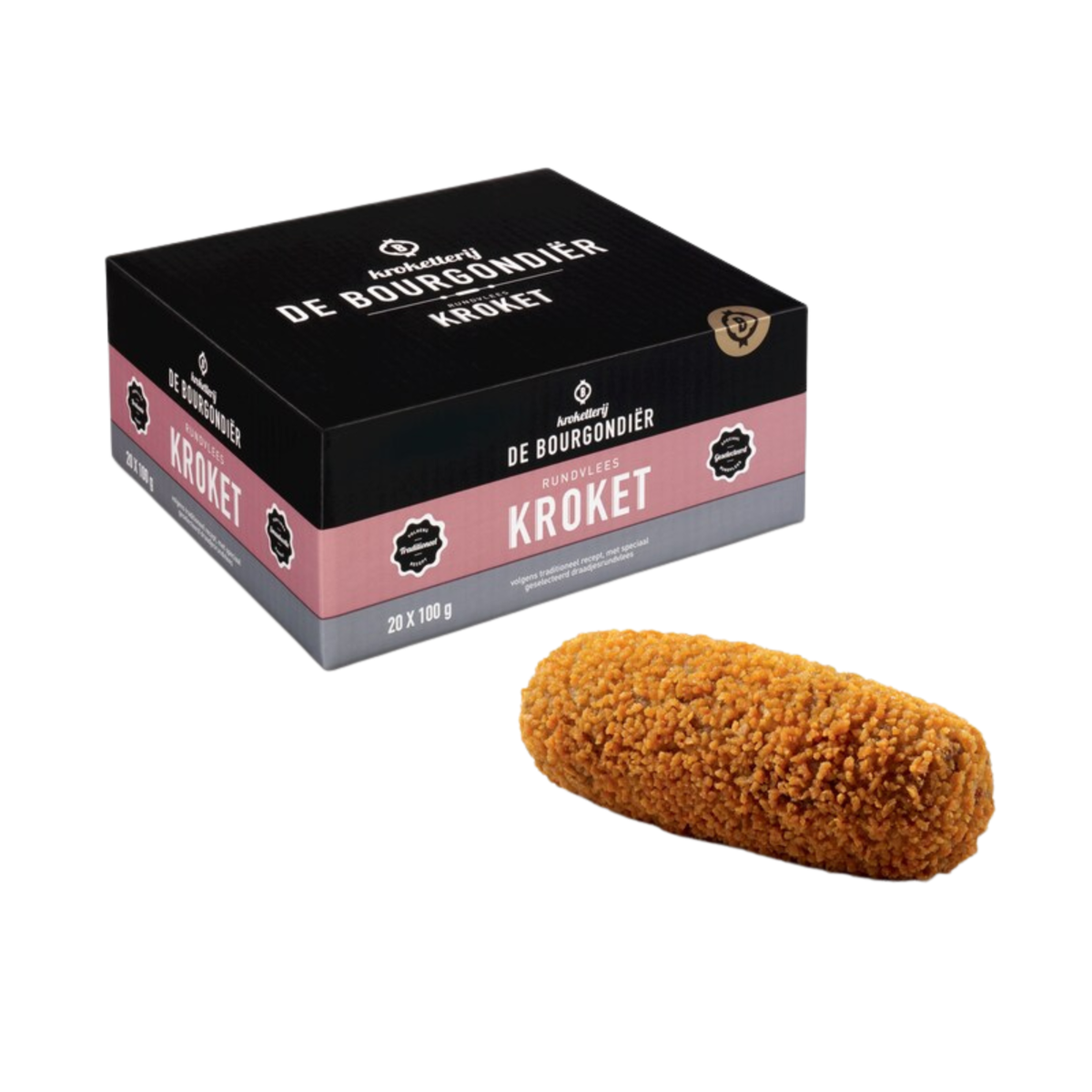Die burgundische Rinderkrokette (20x 100 gr)