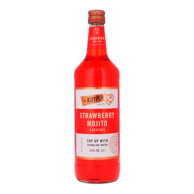 De Kuyper Erdbeer-Mojito-Cocktail (1 Liter)