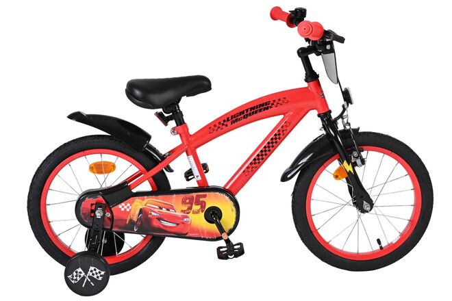 Disney Autos Disney Cars Kinderfahrrad – Jungen – 16 Zoll – Rot