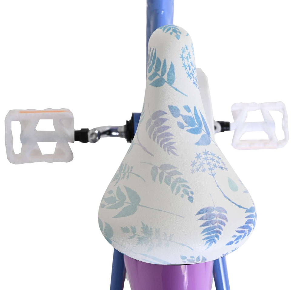 Disney Die Eiskönigin Disney Frozen 2 Kinderfahrrad – Mädchen – 14 Zoll – Blau Lila