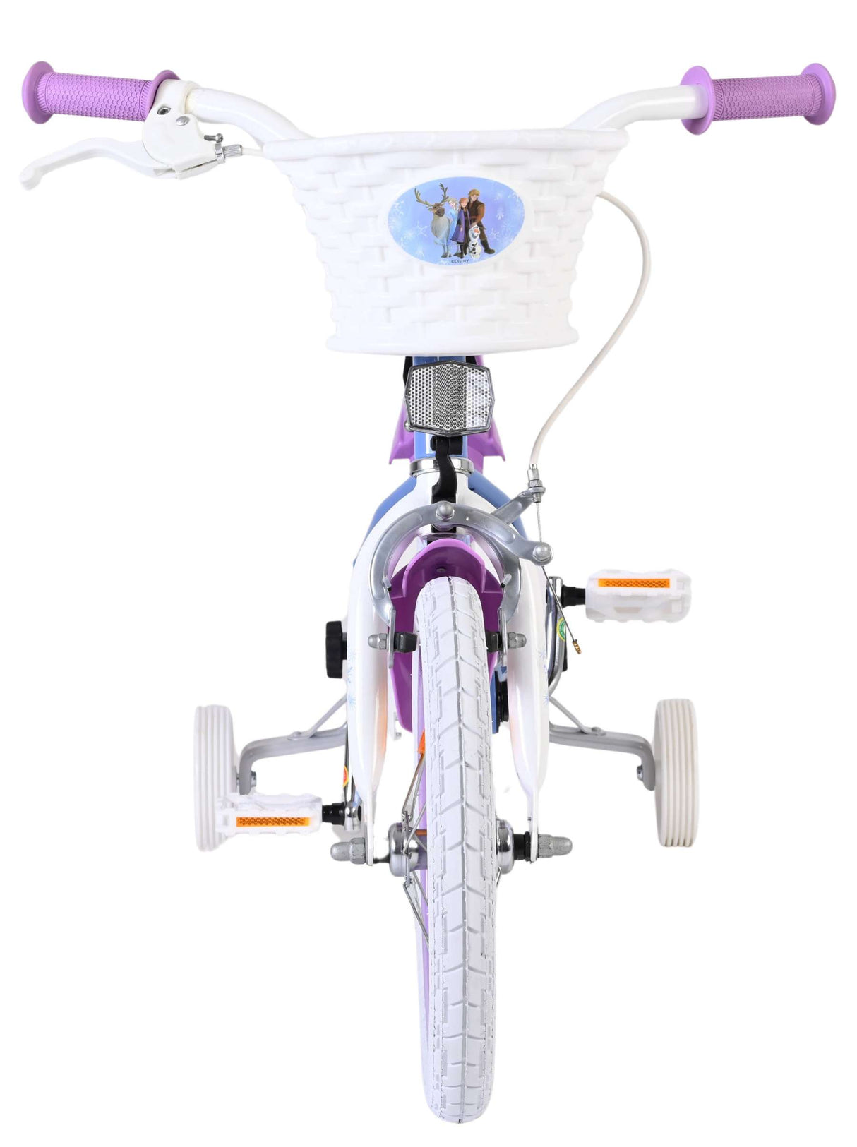 Disney Die Eiskönigin Disney Frozen 2 Kinderfahrrad – Mädchen – 14 Zoll – Blau Lila
