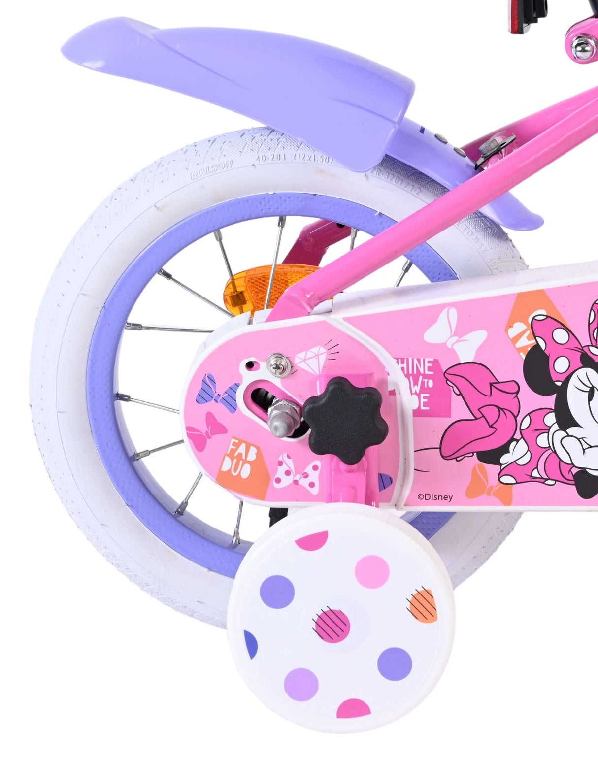 Disney Minnie ist die süßeste aller Zeiten! Kinderfahrrad - Mädchen - 12 Zoll - Rosa