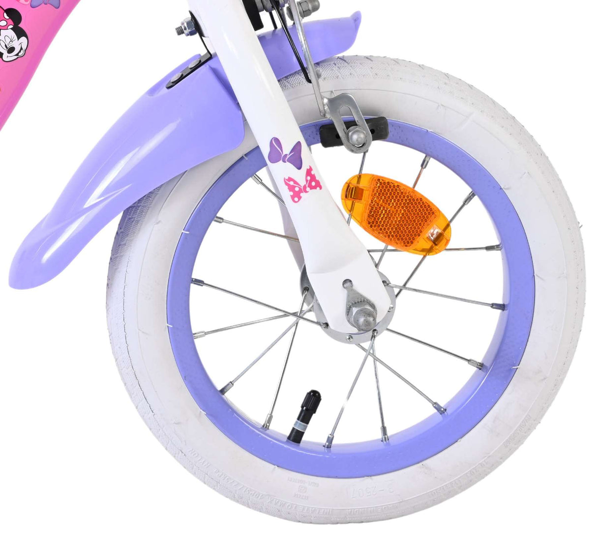 Disney Minnie ist die süßeste aller Zeiten! Kinderfahrrad - Mädchen - 12 Zoll - Rosa