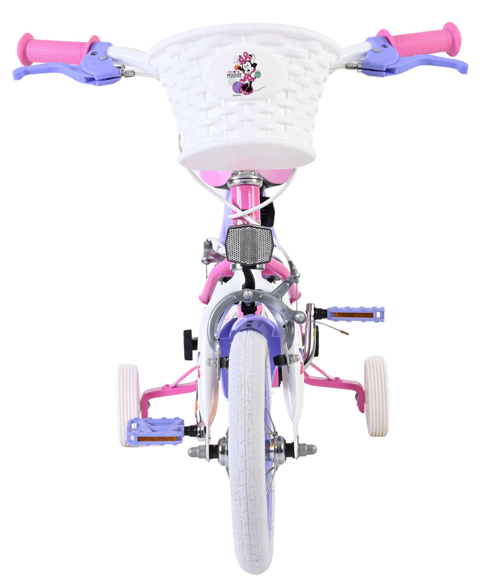 Disney Minnie ist die süßeste aller Zeiten! Kinderfahrrad - Mädchen - 12 Zoll - Pink - zwei Handbremsen
