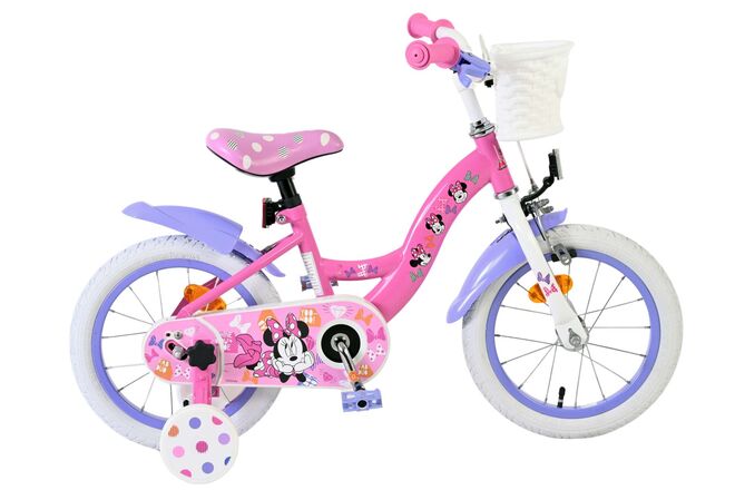 Disney Minnie ist die süßeste aller Zeiten! Kinderfahrrad - Mädchen - 14 Zoll - Rosa
