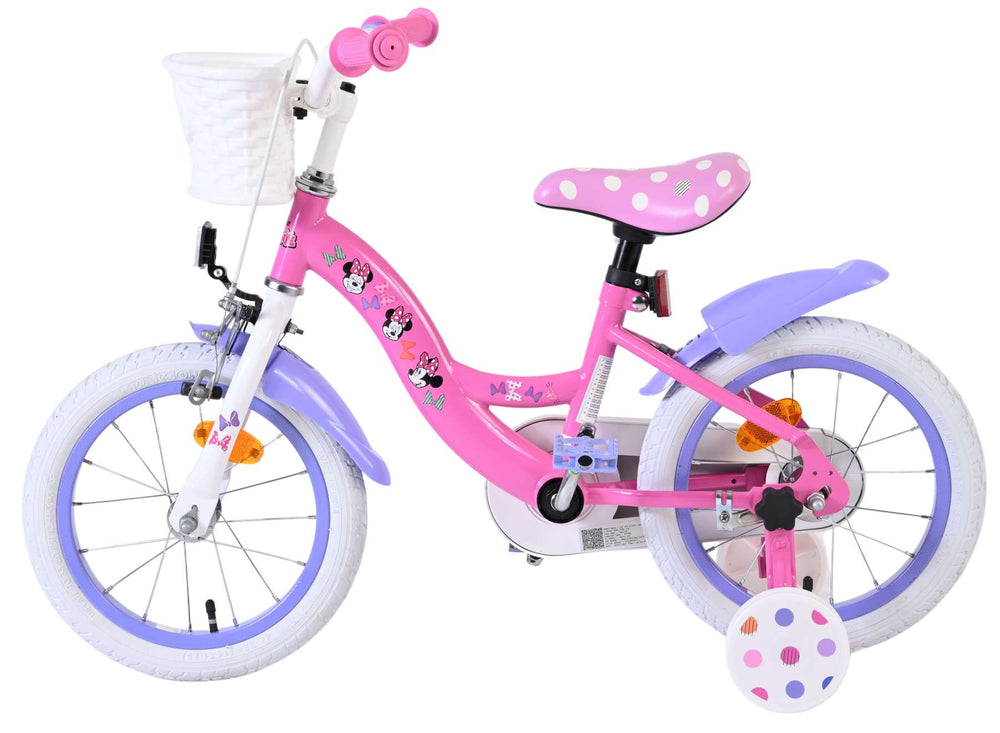 Disney Minnie ist die süßeste aller Zeiten! Kinderfahrrad - Mädchen - 14 Zoll - Rosa