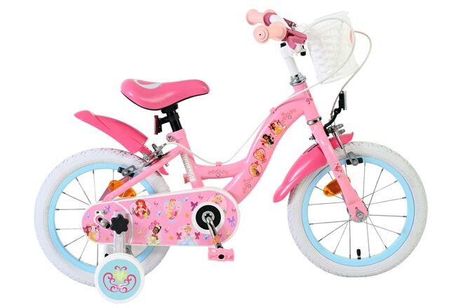 Disney Princess Disney Princess Kinderfahrrad – Mädchen – 14 Zoll – Pink – zwei Handbremsen
