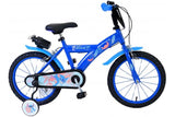 Stichstitch Kinderfiets Jongens 16 Zoll Blauw Twee Handremmen