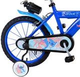 Stichstitch Kinderfiets Jongens 16 Zoll Blauw Twee Handremmen