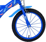 Stichstitch Kinderfiets Jongens 16 Zoll Blauw Twee Handremmen