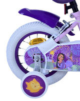 Wünschen Sie Disney Children's Bicycle - Mädchen - 12 Zoll - Lila - Zwei Handbremsen
