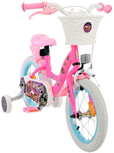 Volare Puppen-Kinderfahrrad – Mädchen – 14 Zoll – Rosa