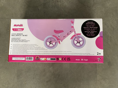Disney Laufrad Stahl Minnie Pink