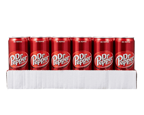Dr. Pepper Dose schlank (24x33cl)