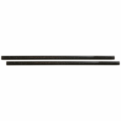 Drinkrietje zwart cellulose 24 cm (100 stuks)