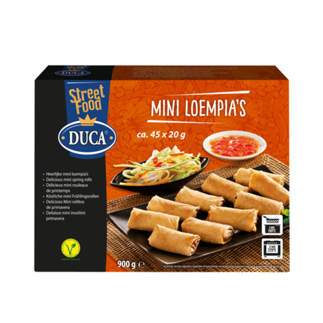 Duca mini loempia’s (45x 20 gr)