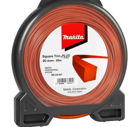 Makita Mähfaden quadratisch trimplus 4-seitig ø 2,4 mm - 69 m