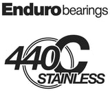 Enduro-Lager S6201 2RS – 440c Edelstahl (radial) – 12 x 32 x 10