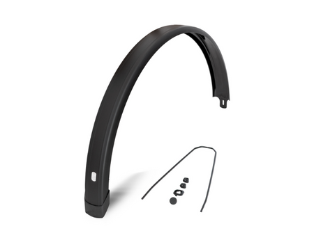 Eurofender EF Kotflügel hinten Tempo quadratisch 28 Zoll 72 mm schwarz