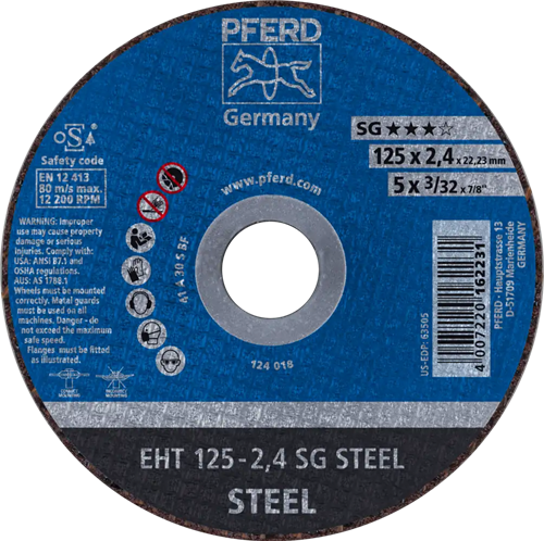 Pferd dss stahl a30 125-2,4 | 25 Stück