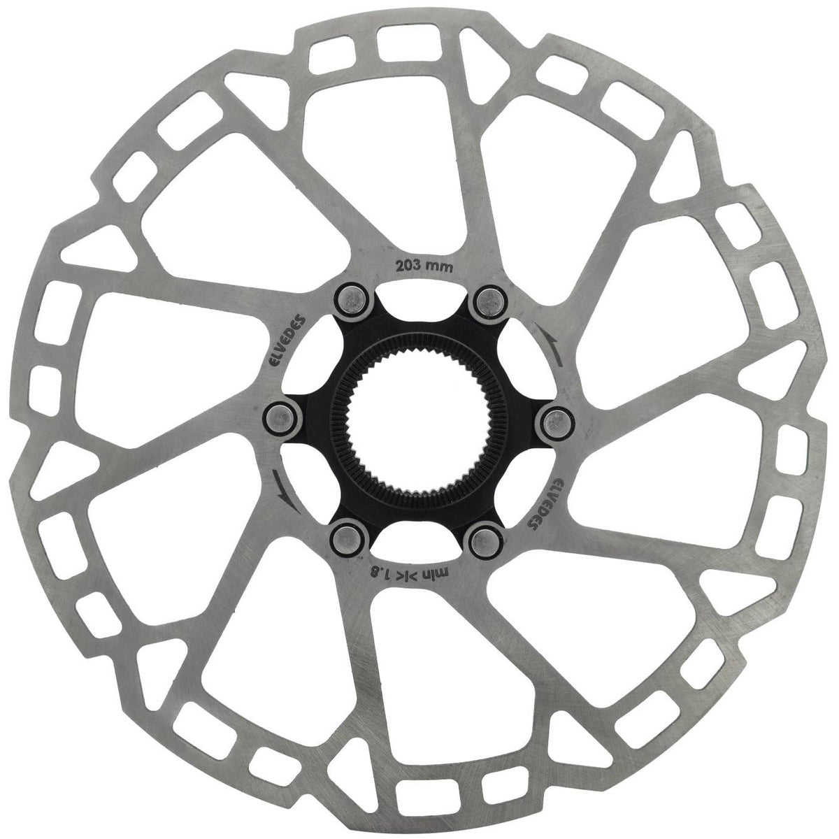 Elvedes-Bremsscheibe Centerlock �203mm t=2,0mm
