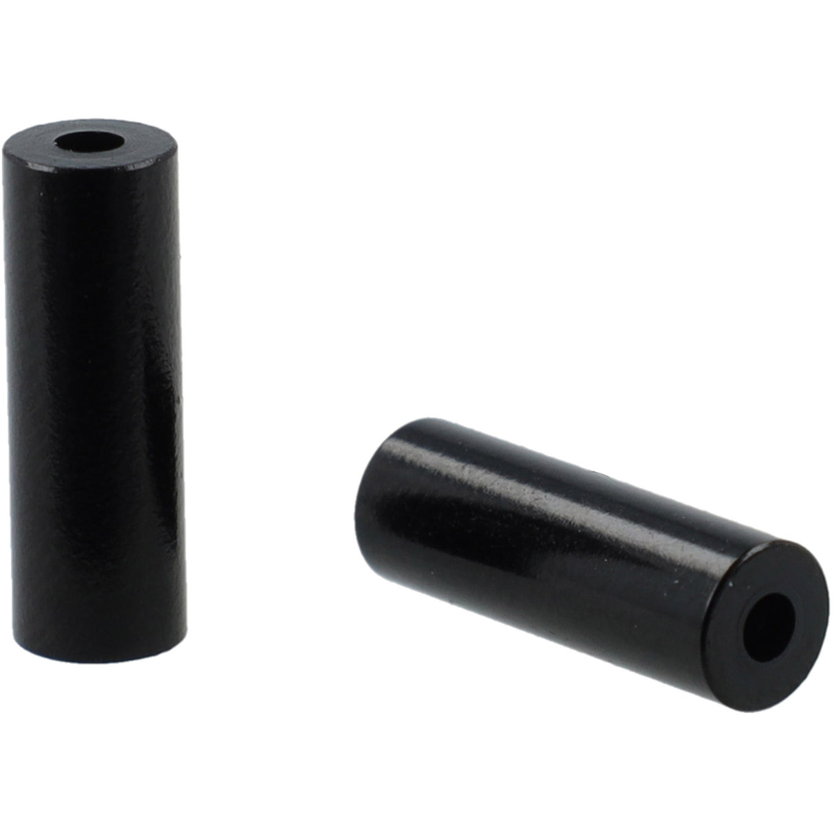 Elvedes Kabelhüte ø3,65mm ø4,05mm x 12mm Aluminium schwarz (50Stk)