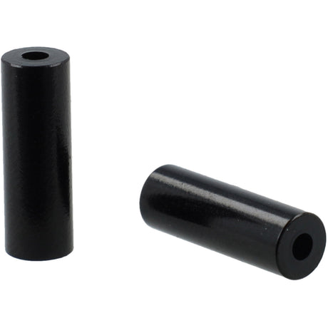 Elvedes Kabelhüte ø3,65mm ø4,05mm x 12mm Aluminium schwarz (50Stk)