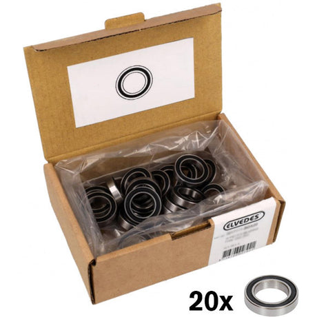 Elvedes Kugellager 6902 2rs 15×28×7 mm – Werkstattverpackung mit 20 Stück im Karton