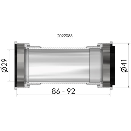 Elvedes Tretlager Sram Dub nur pf bb86 92 41 mm
