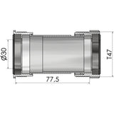 Elvedes Tretlagergewinde passend für T47a (Cervélo) für 30 mm