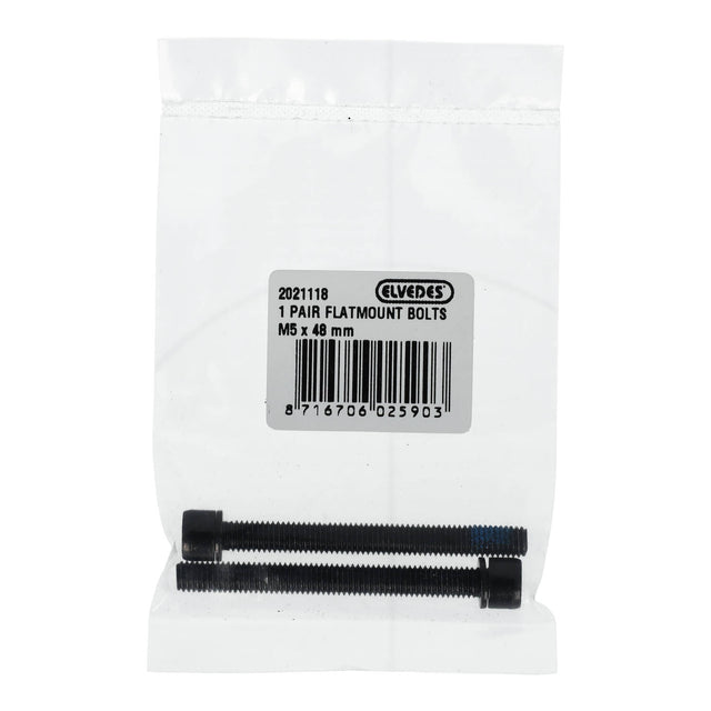 Elvedes 1 paar flatmount bouten m5 × 48 mm