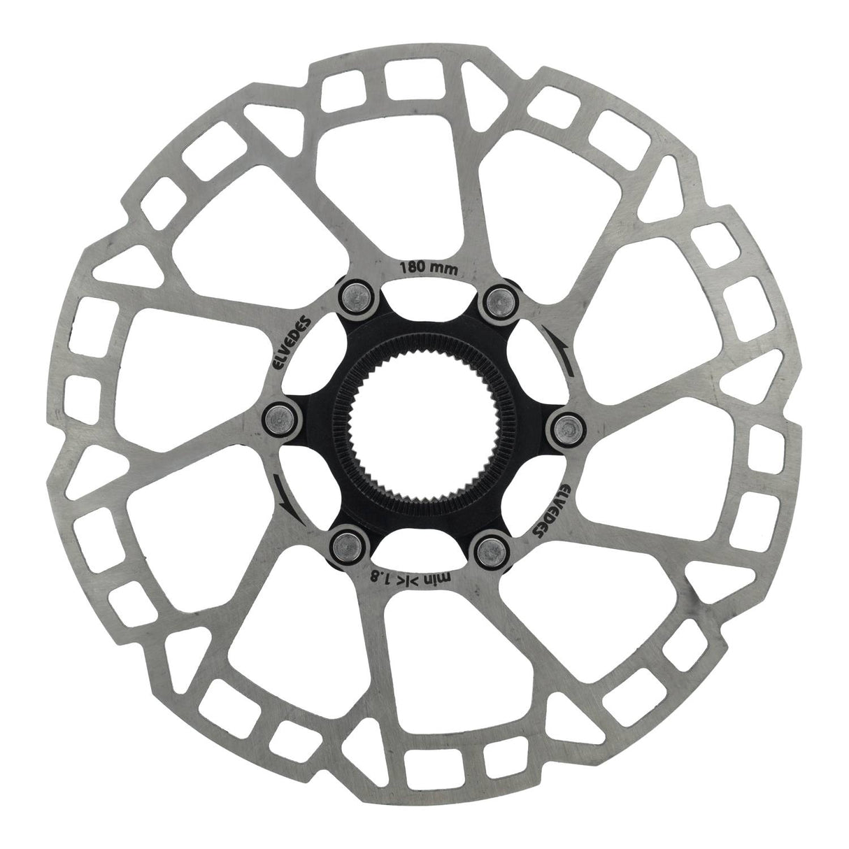 ELDEDES BREMSEISE CENTERLOCK Ø180 mm T = 2,0 mm