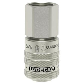 Lüdecke ludecke veiligheidskoppeling 1 4 bi.dr.vern.dn7.8 (euro10)