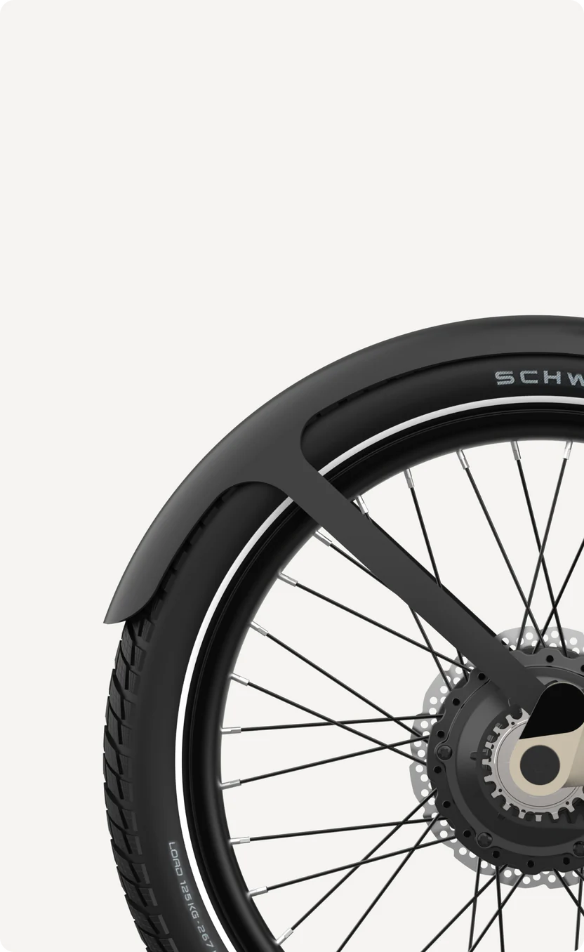 Uto eovolt Kotflügel hinten pro20 v2 schwarz