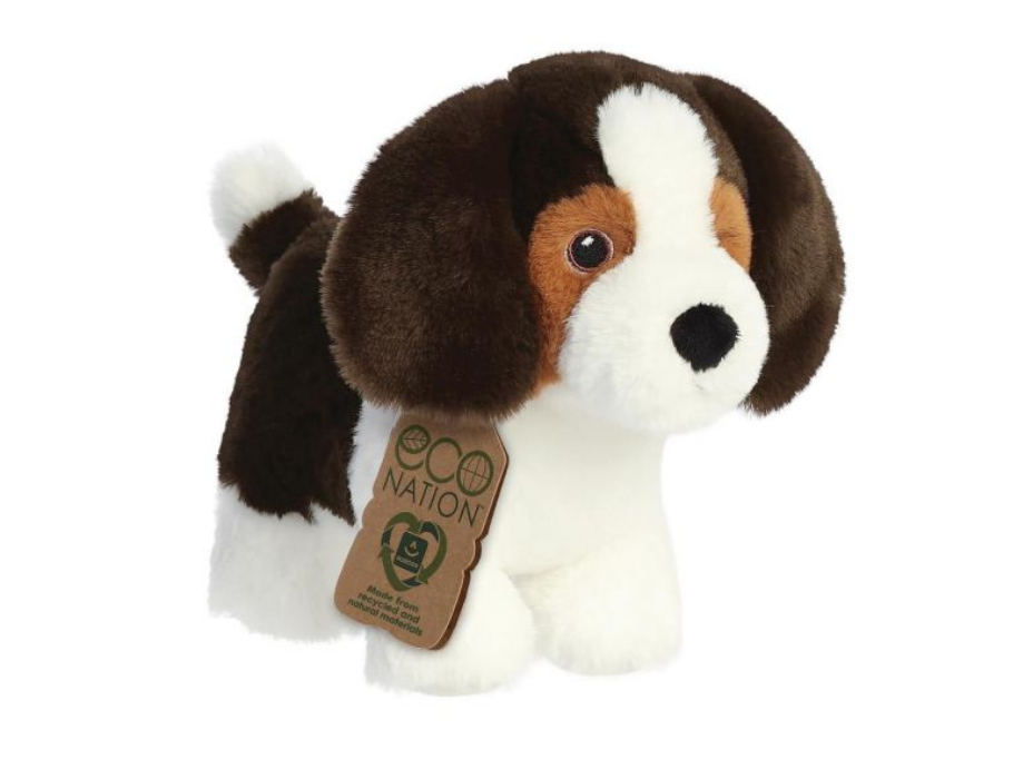 Eco Nation Plüsch-Kuscheltier – Beagle – 20 cm