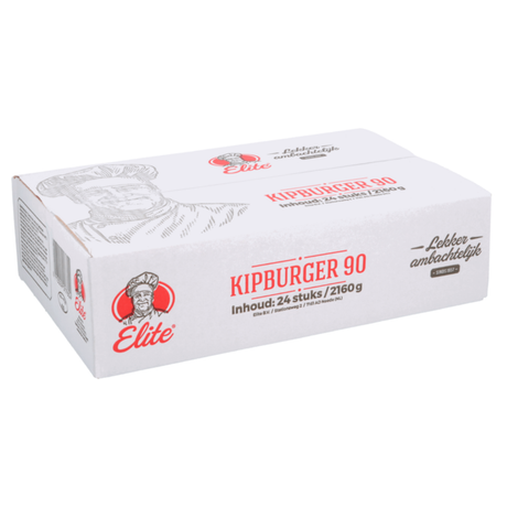 Elite Chicken Burger (24x 90 gr)