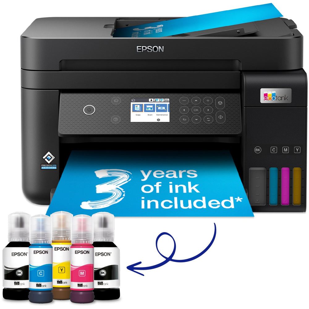 EPSON ECOTANK ET-3850 A4 Multifunktional Wi-Fi-Drucker