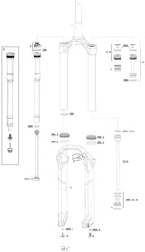 RockShox Federgabel Pike DJ 26 Susp.Fork RS Pike DJ 140mm schwarz
