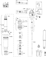 Rockshox Stoßdämpfer Sidluxe Ultimate 3P Hinterradstoßdämpfer RS Sidluxe Ult.3P 190 x 40 mm