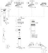 Rockshox Stoßdämpfer Super Deluxe Ultimate RC2T Hinterradstoßdämpfer RS ​​Sup.del. ult.rc2t 165x45mm