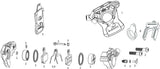 Sram Scheibenbremse Rival Axs E1. Bremsscheiben Rival Axs E1 rechts vorne
