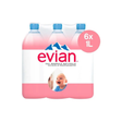 Evian 100 % Rpet (6x 1 Liter)